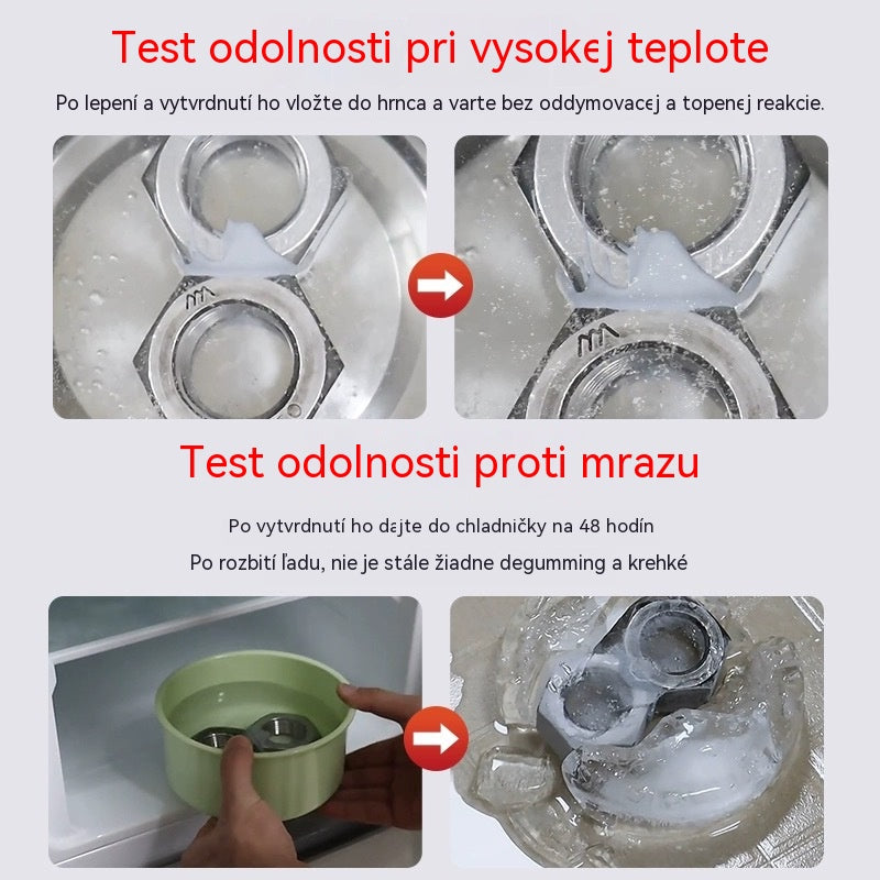 🏠⚙️【Kúpte 2, dostanete 3 zadarmo】🧰Kovové tesniace lepidlo z nehrdzavejúcej ocele, medi a hliníka na opravu netesností
