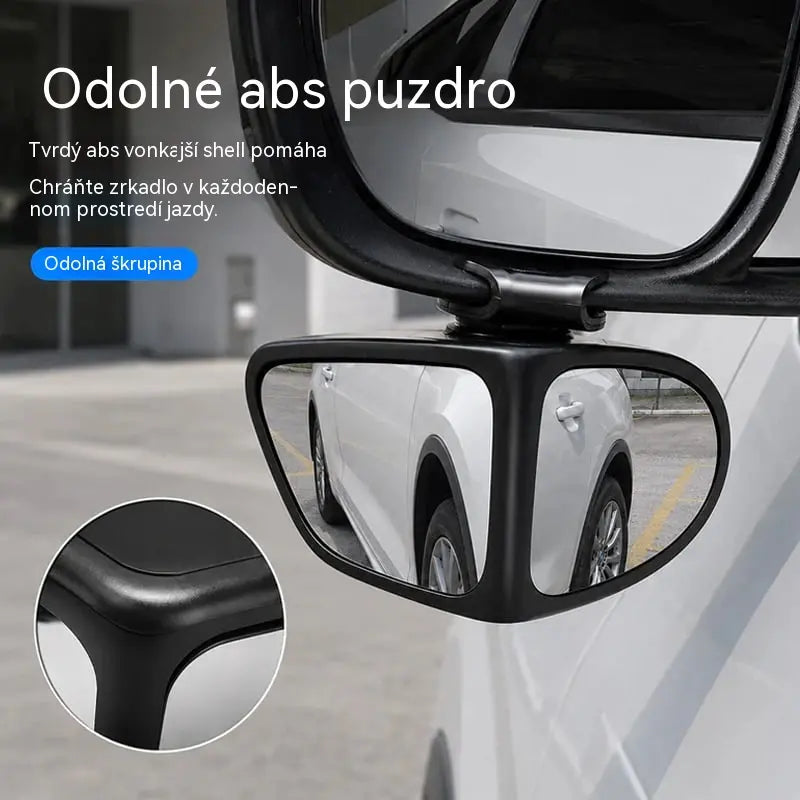 【2 položky】⏰ KÚPTE 1, DOSTANETE 1 ZADARMO 🔥 🚗 360° širokouhlé spätné zrkadlo s monitorovaním mŕtveho uhla