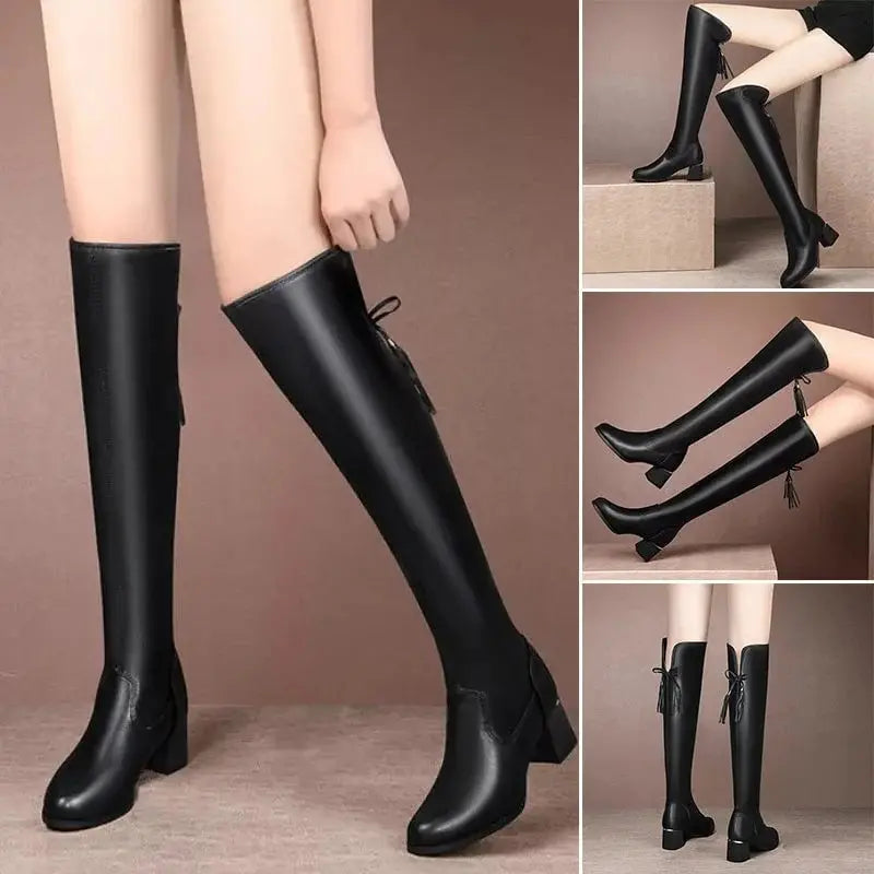 【30% POPUSTA】💥35-41💥Super elastične čizme s dugom cijevi