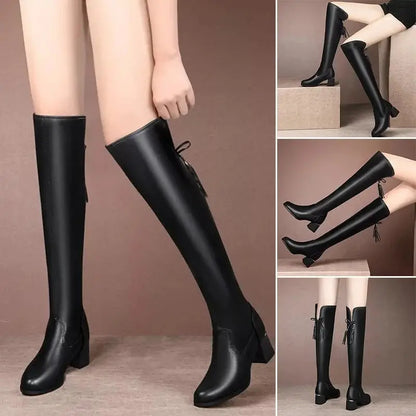 【30% POPUSTA】💥35-41💥Super elastične čizme s dugom cijevi