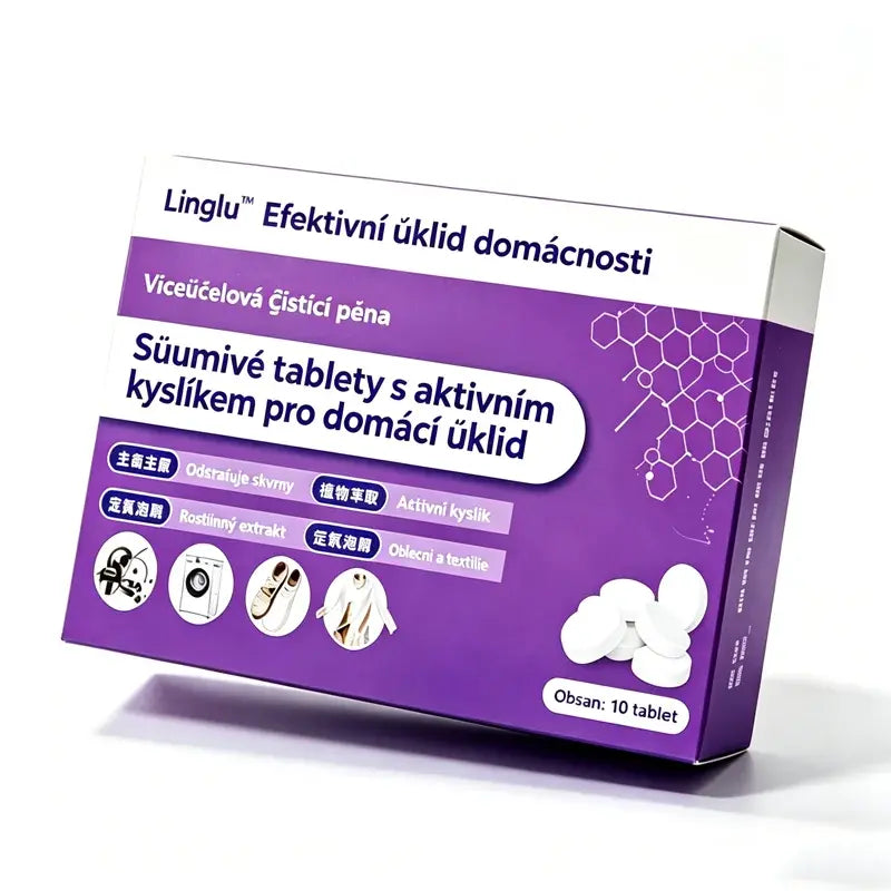 🔥【3 balenia, 30 tabliet】✨【Rýchle čistenie】🔥Multifunkčné šumivé čistiace tablety do domácnosti