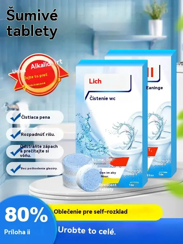 🌟【3 balenia, 48 ústriek】Vysokoúčinná čistiaca pena na toalety