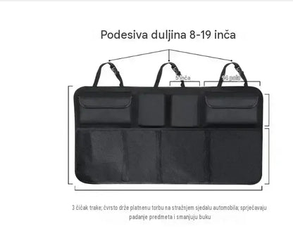 ⏳Vremenski ograničena ponuda⏰ Viseća torba za prtljažnik automobila - veliki kapacitet, ušteda prostora i izdržljiva Oxford tkanina🚗