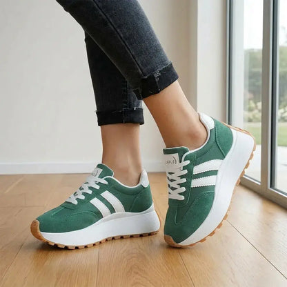 【35-45】👟Veľké tenisky na platforme s hrubou podrážkou – ležérna obuv na chôdzu pre ženy na zvýšenie výšky