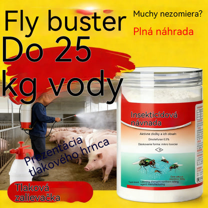 【500g】Prášok na ničenie múch - dlhotrvajúci