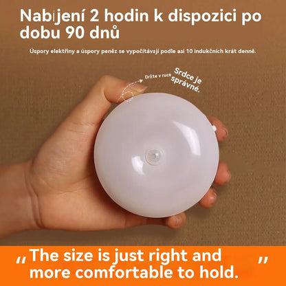 🏡💡【Kupte 2 a dostanete 2 zdarma】Inteligentní LED lampa s indukcí lidského těla, pohodlné a praktické nabíjení