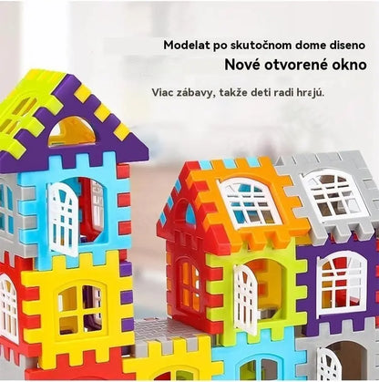 🎁🧩【70 kusov】 Vzdelávacie hračky zo stavebníc
