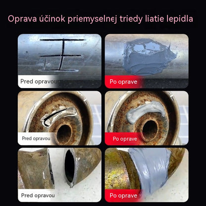 🏠⚙️【Kúpte 2, dostanete 3 zadarmo】🧰Kovové tesniace lepidlo z nehrdzavejúcej ocele, medi a hliníka na opravu netesností