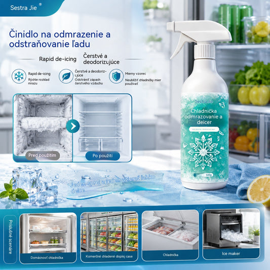 🏠❄️【500ML】✨Prípravok na odmrazovanie veľkokapacitných chladničiek
