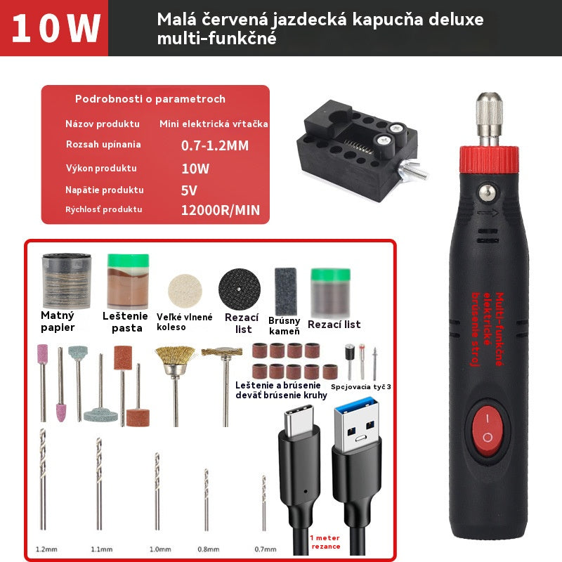 🎁🌈Mini ručná vŕtačka, nástroj na výrobu šperkov DIY