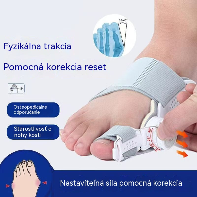 👍Nastaviteľný korektor pre palce na nohách, pre hallux valgus