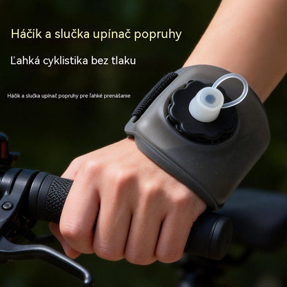 Prenosná športová fľaša na vodu na zápästie, outdoorová cyklistika, beh, turistika