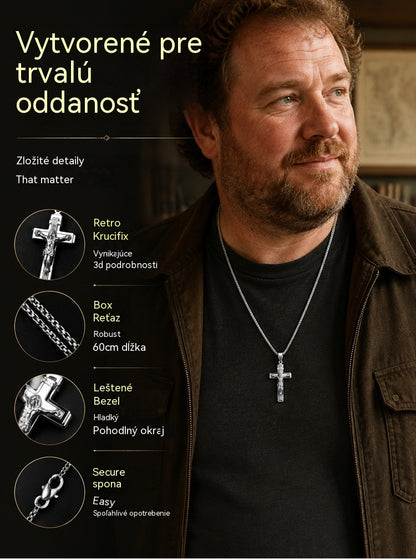 ✨Jemný nadčasový elegantný krížový náhrdelník