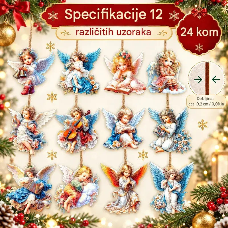 【24/36 komada】👼Privjesak Viktorijin anđeo