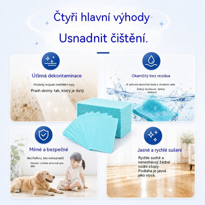 💦🏡【3 balenia, spolu 90 obrúskov】Vo vode rozpustné obrúsky na čistenie podláh