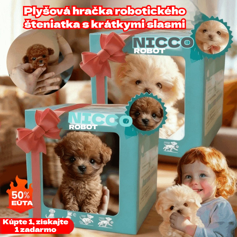 🐕🔥Plyšová bábika Puppy My Robot