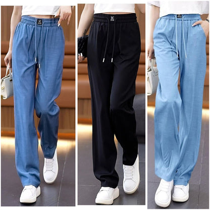 👖❤️【40-100kg】2026 nové nohavice príležitostné s mäkkou vlajkou vysokej kvality