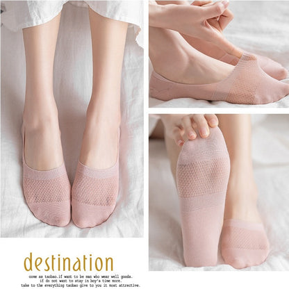 💖✨【1 sada za 8 párov】🧦Dámske letné ponožky z priedušnej sieťoviny