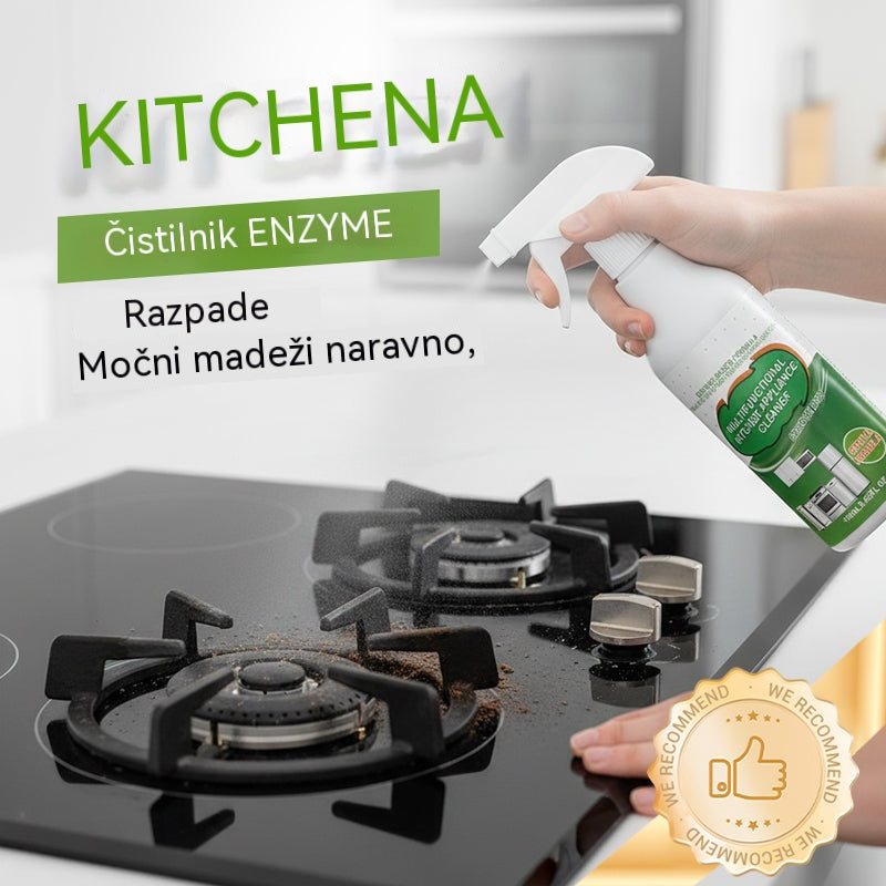 Vednonamensko encimsko čistilo za kuhinjo in gospodinjstvo