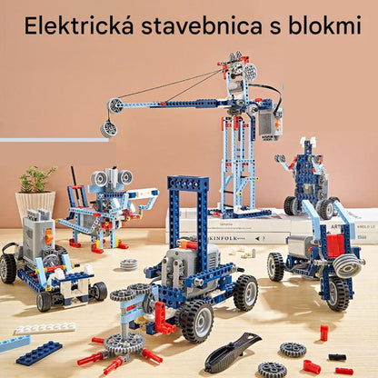 Obľúbené elektrické stavebné bloky pre deti