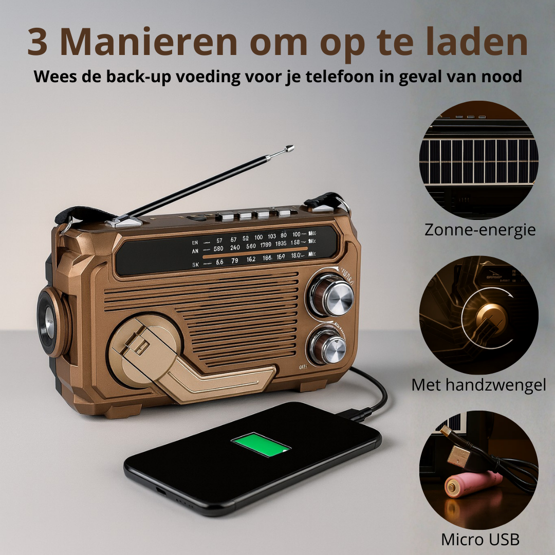 🏕️【59% OFF】(Zaručená pravosť) Multifunkčné prenosné svietidlo s AM rádiom