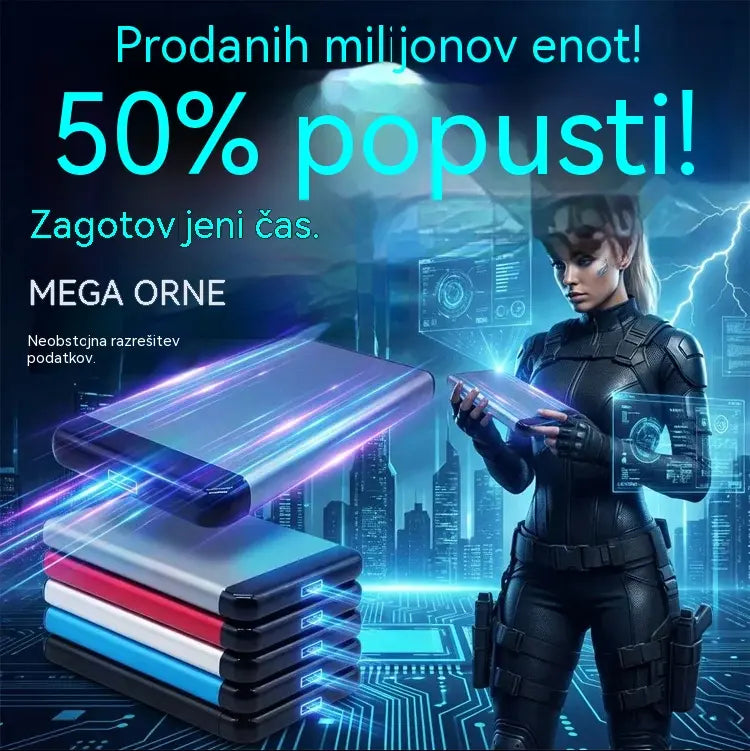 🏆Časovo obmedzená ponuka⚡ 🔥16TB vysokorýchlostný prenosný mini SSD disk typu C