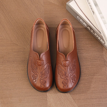 👟【35-42】💟Dámske ležérne kožené topánky s mäkkou podrážkou