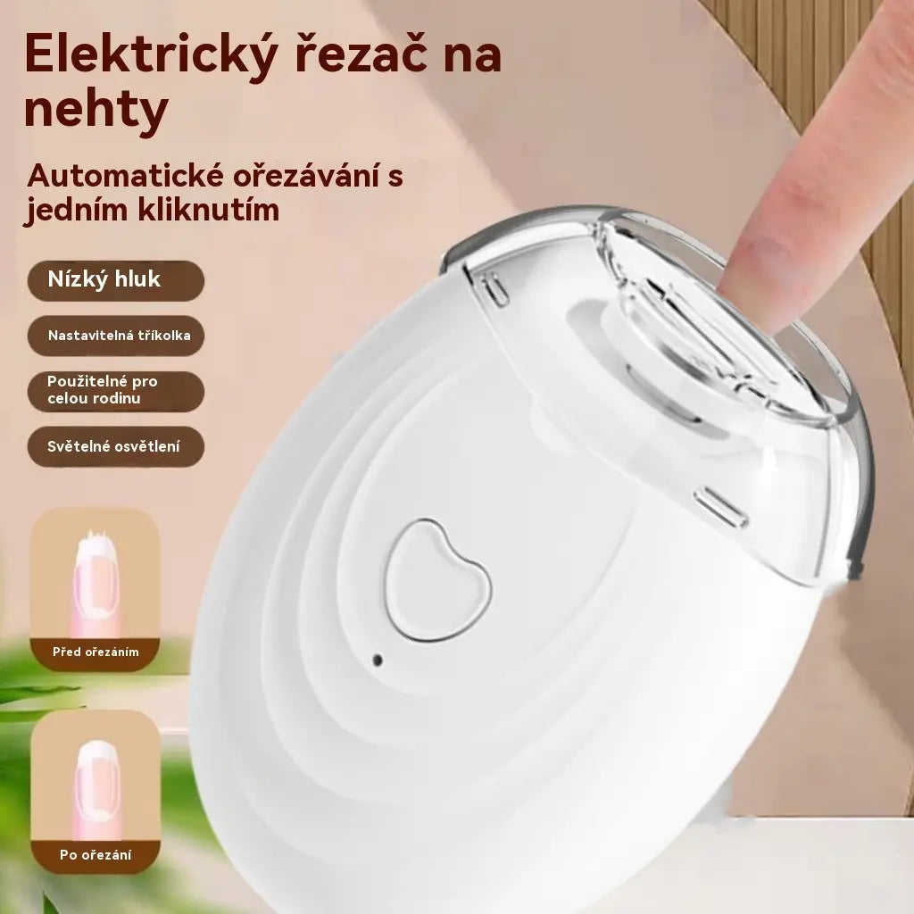 Automatický pilník na nechty pre bezpečnú a šetrnú starostlivosť o nechty 👶🔧