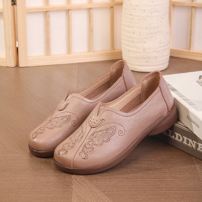 👟【35-42】💟Dámske ležérne kožené topánky s mäkkou podrážkou
