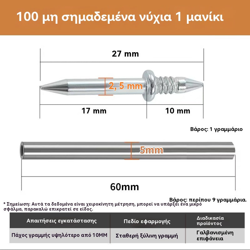 🎉【Kúpte 100, získajte 100 zadarmo】🔧 Dvojitá smerová skrutka bez stôp – inštalácia bez dier!