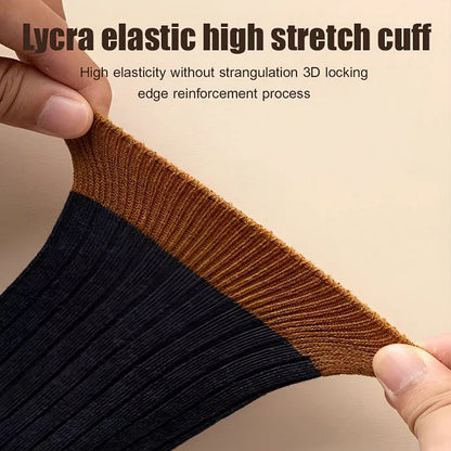 ❤️【1 sada za 10 páry】💥🧦 Pánske teplé dezodorantové ponožky absorbujúce pot