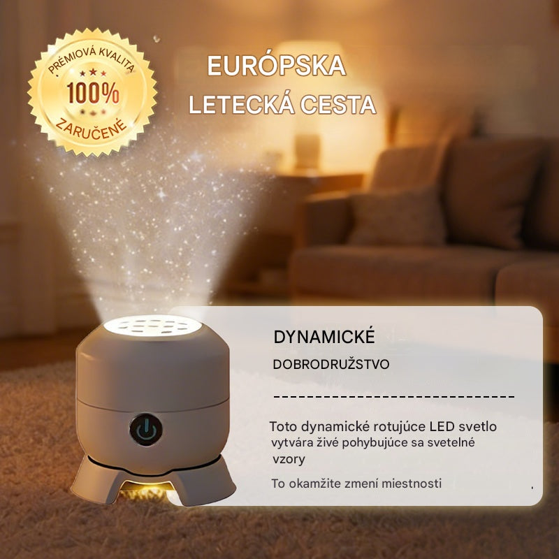 💖🌙2026 Dynamicky rotujúca LED projekčná lampa! ☁️🔥✨