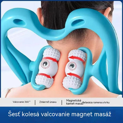 Manuálny masážny klip na krčnú chrbticu na úľavu od bolesti