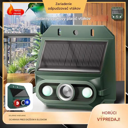 【30%OFF】🔥Repelente solar ultrasónico para animales para exteriores: puede ahuyentar pájaros y animales.