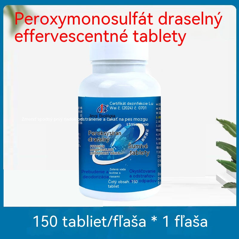 🐟【150 kapsúl】💧Šumivé tablety na čistenie vody v akváriách a jazierkach🔥