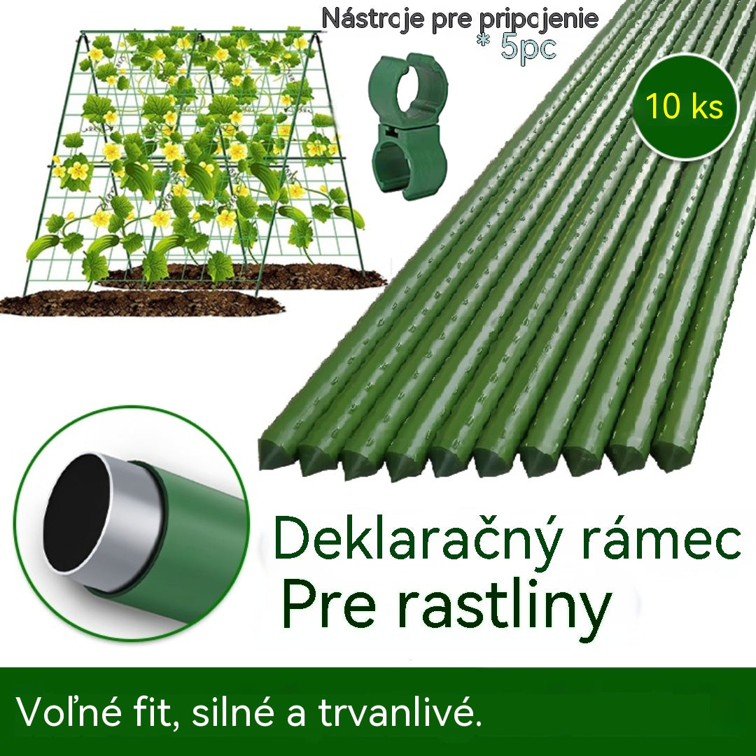 🌱🌱🌱 Viničová preliezačka - hrubá oceľová rúrka potiahnutá plastom