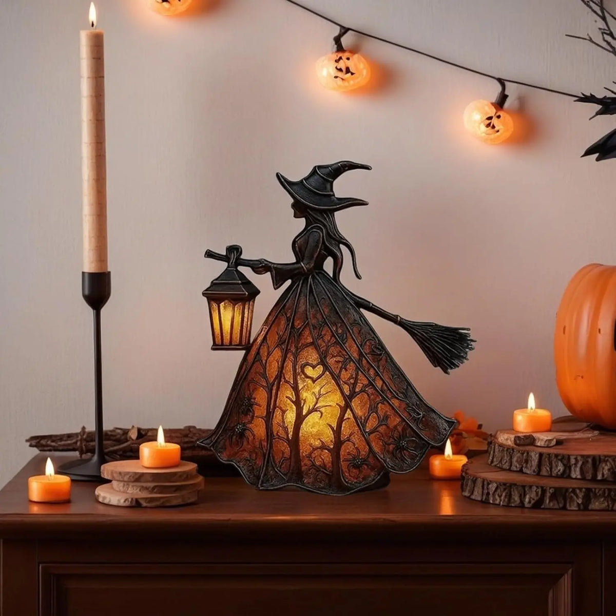 🧙‍‍♀️Čarodejnícka lampa, jedinečná stolová lampa s nohami, vhodná do domácnosti, na verandu, do kancelárie a na párty. Môže byť tiež použitá ako sviatočná dekorácia a darček.