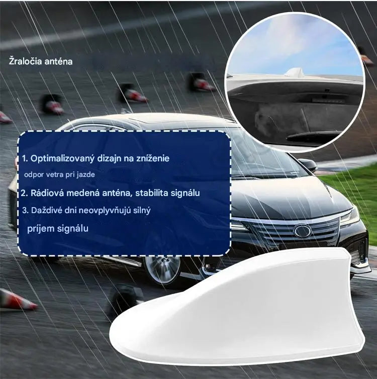 🚗🔥2026 Anténa so žraločou plutvou – Silný signál & dizajn pre každý automobil