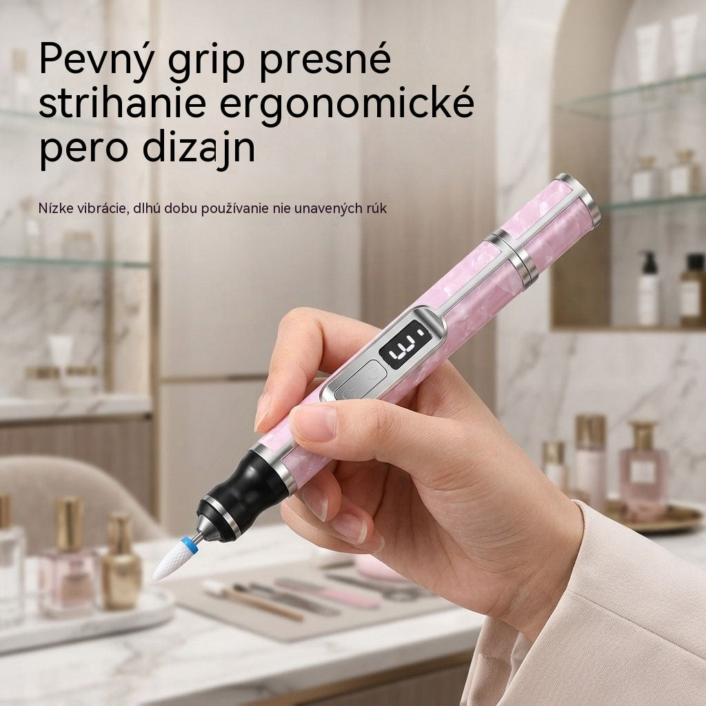 💅✨Profesionálny elektrický leštič na nechty – Ľahko leští hrubé nechty a používa sa na liečbu onychomykózy.