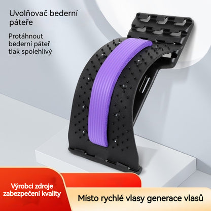 Magnetoterapia tri v jednom, akupresúrna a trakčná magnetoterapia, akupunktúra a masáž, tlakomer bedrovej chrbtice
