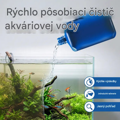 💦Rýchlo pôsobiaci čistič vody do akvária — Sledujte svoje ryby v krištáľovo čistom svetle.