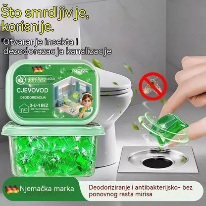 2 balenia (100 tabliet) za 23 eur.-🔥🎉 Išlo to na dračku! Kúpilo si to 30 000 ľudí 🎉. Bio-enzymatické kapsuly na odstránenie zápachu z odtoku.
