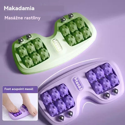 【Kúpte 1 a dostanete 1 zadarmo】🔥Nový produkt💜Prenosný masážny prístroj na nohy s dvoma valčekmi💜