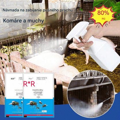 🦟【10 vrecúšok】Špeciálne navrhnuté na kontrolu škodcov na farmách, jedno balenie zabíja blchy/kobylky/šváby/muchy/komáre!