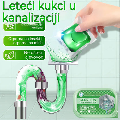 Dvije kutije (100 kapsula) za samo 24 eura — 🔥🎉 Bio-enzimske kapsule za uklanjanje mirisa kanalizacije.