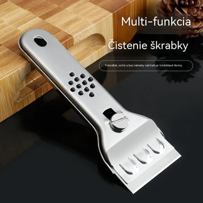 🔪【Kúpte 1 a dostanete 1 zadarmo】🏘️Viacúčelová čistiaca špachtľa z nehrdzavejúcej ocele
