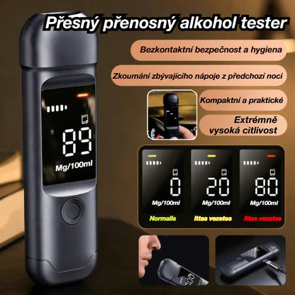 🚗 Prenosný presný alkohol tester