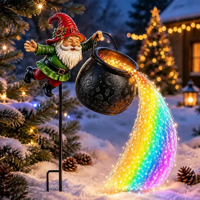 ✨🎄Vianočné vonkajšie záhradné svetlá Santa Claus Crucible
