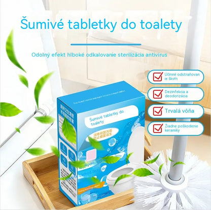 🌟【48 tabliet】【3 balenia】Výkonné šumivé tablety do toalety, účinne čistia a odstraňujú zápach