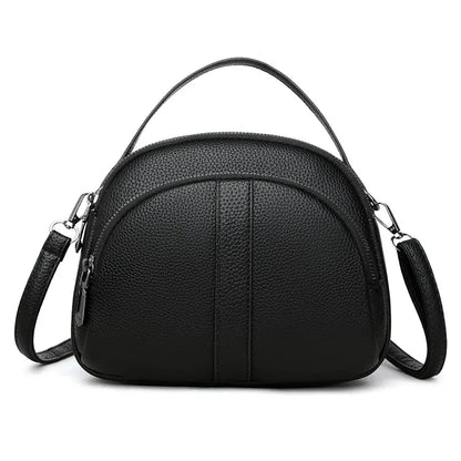 👜🎖️✨Dámska jedno ramenná taška z jednobarevnej kože